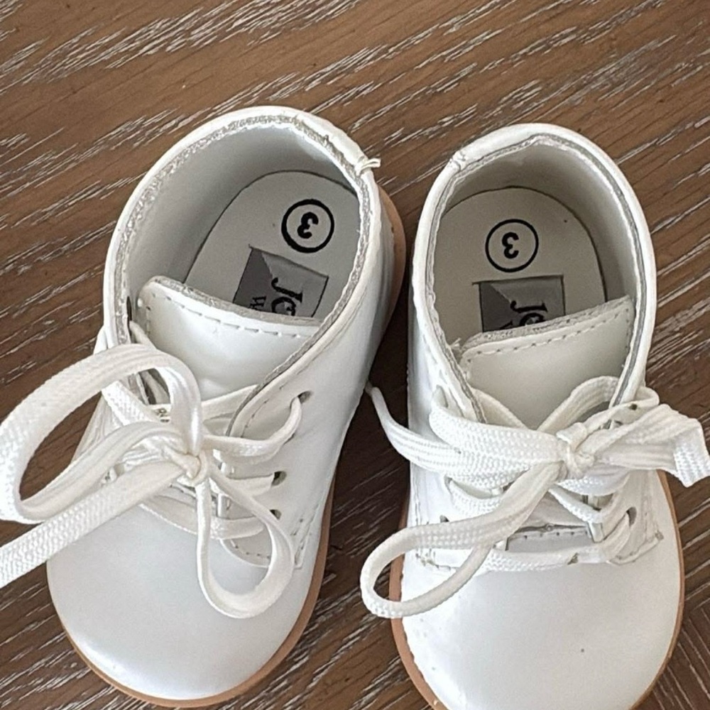 Josmo Classic White Baby Walker Shoes